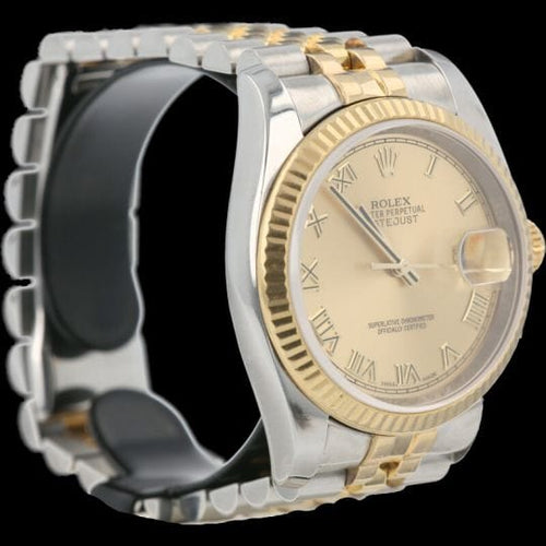Montre Rolex Montre Date Just 36 58 Facettes MT42524