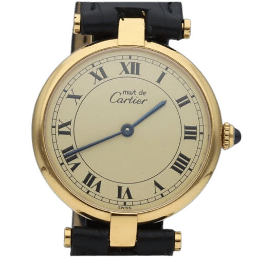 Montre Cartier Montre Must De Cartier Vermeil 58 Facettes MT41229