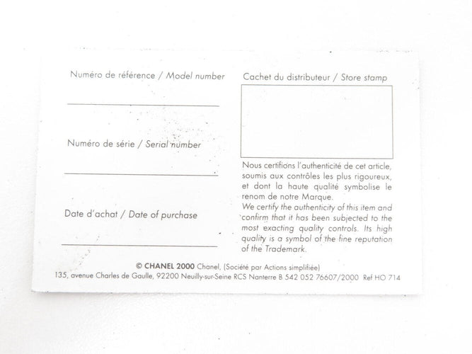 Montre montre CHANEL chocolat 24mm acier palladie digital quartz  lady 58 Facettes 271266