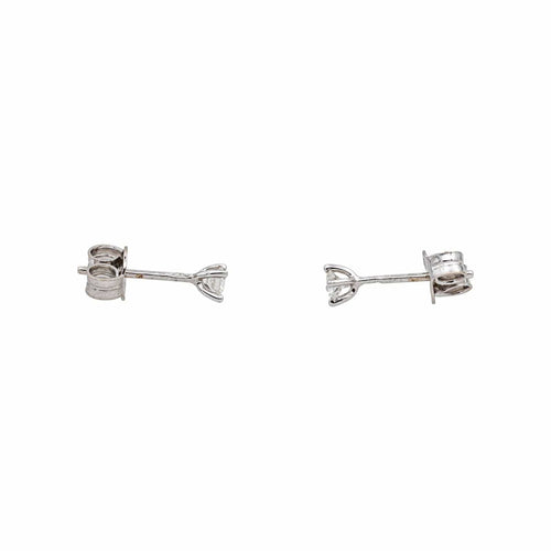 Boucles d'oreilles Boucles d'oreilles Puces Or blanc Diamant 58 Facettes 4815661CN