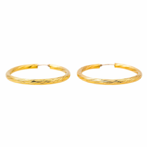 Boucles d'oreilles Boucles d'oreilles  Créoles Or jaune 58 Facettes 4311429CN