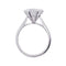 Bague 50 Solitaire platine, or blanc, diamant 2,30 cts. 58 Facettes 32182