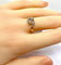 Bague 54 Bague toi et moi en or 18 carats en diamants, vers 1900 58 Facettes AB553