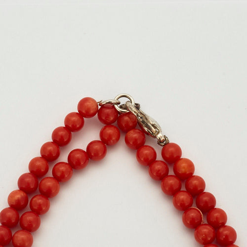 Collier Collier Corail 2 Rangs 58 Facettes