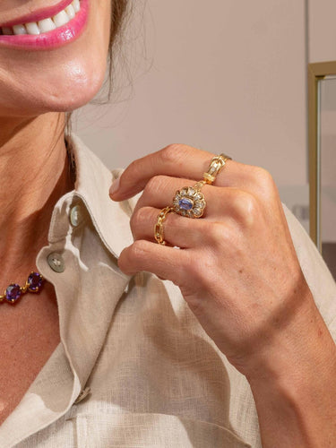 Bague 57 Hermès Bague  Or jaune Diamant 58 Facettes 4250494CN