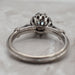 Bague Solitaire ancien, platine diamant 58 Facettes