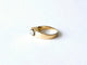 Bague 49 Bague moderniste or jaune et Diamant 58 Facettes