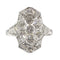 Bague 58 Murmures de l'histoire : une bague antique de distinction 58 Facettes 24347-0019