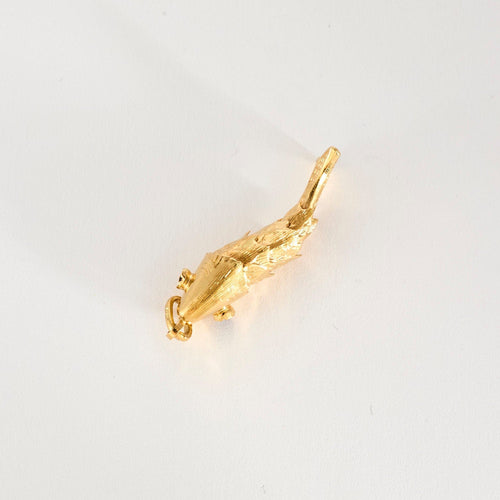 Pendentif Pendentif poisson articulé en or jaune 58 Facettes MEA43002