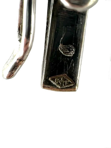 Bracelet GAY Frères. Bracelet vintage or blanc 18K et diamants 58 Facettes