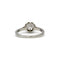 Bague 55 Solitaire - Or, platine et diamant 58 Facettes 220034SP