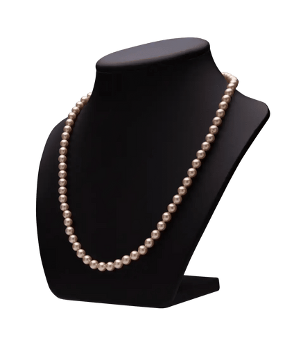 Collier Collier Top Gemme Or jaune 18K Perle crème rosé 58 Facettes BO210646/TRESORSDELAMER
