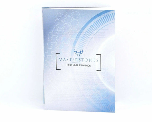 Collier en or blanc avec une émeraude brésilienne de 0,55 ct et des diamants