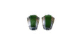 Boucles d'oreilles Boucles d'oreilles puiforcat par andré vassort jade sur or jaune et argent 58 Facettes