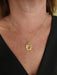 Pendentif POIRAY - pendentif citrine et diamants 58 Facettes 090131