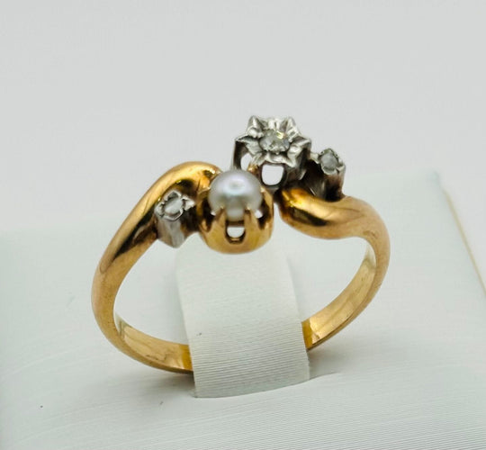 Bague Bague Art Déco Toi et Moi 58 Facettes 50118