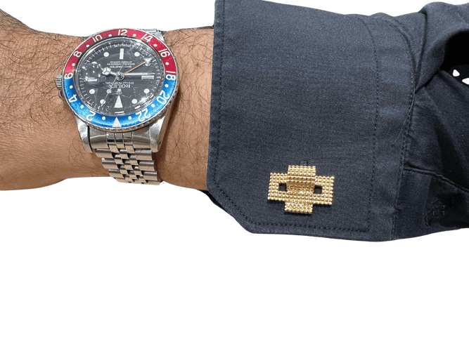 Boutons de manchette Boutons de manchette en or jaune 58 Facettes 681/19