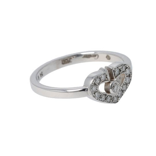 Bague 54 Cartier 'Hearts &Amp; Symbols'  'C Heart' 58 Facettes 1799