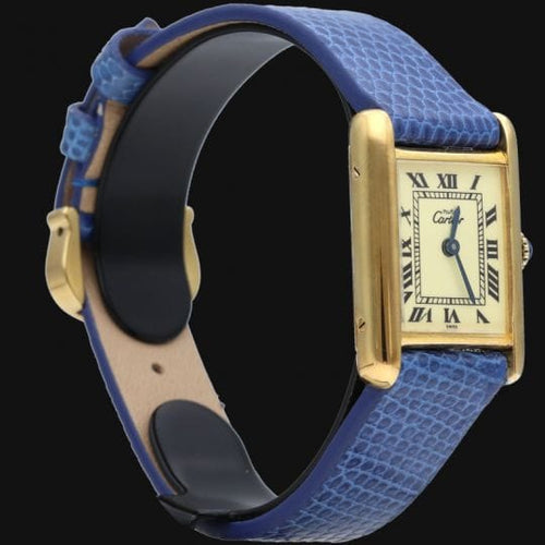 Montre Cartier Montre Tank Vermeil 58 Facettes MT43325