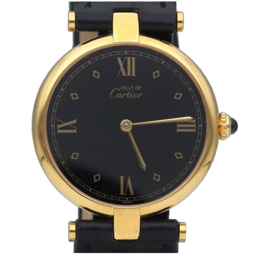 Montre Cartier Montre Must De Cartier Vermeil 58 Facettes MT40919