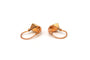 Boucles d'oreilles Boucles d'oreilles Contemporaines en or rose 58 Facettes B374