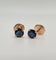 Boucles d'oreilles Boucles d’oreilles or rose et saphir 58 Facettes