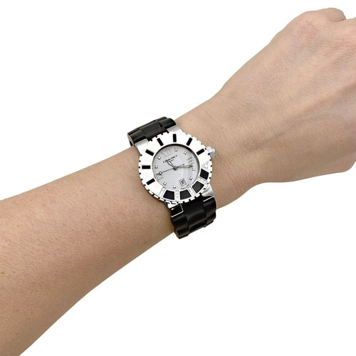 Montre Montre Chaumet, "Class-One", en acier et diamants. 58 Facettes 35158