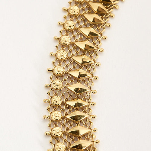 Collier Collier en or jaune 58 Facettes HOU5487