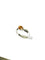 Bague 57 Bague en Or Blanc, Diamants et Citrine 58 Facettes