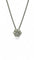18-carat white gold necklace with diamond pendant Daisy 