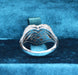 Bague 54 Bague de cœur en diamant 58 Facettes