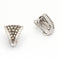 Boucles d'oreilles Boucles d'oreilles CENTOVENTUNO Or blanc Diamants 58 Facettes D360529FJ