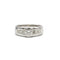 Bague 51 Bague - Or blanc et diamants 58 Facettes 1093
