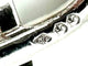 Bracelet HERMES. Collection "Boucle sellier", bracelet argent 925/00 58 Facettes