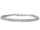 Bracelet Bracelet tennis en or blanc avec diamants 58 Facettes 2070