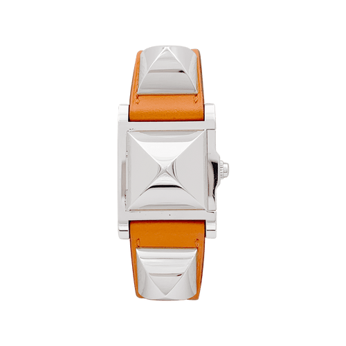 Montre Montre Hermès "Médor" acier, cuir. 58 Facettes 34361