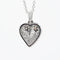 Pendentif pendentif cœur en or blanc et diamants 58 Facettes 5280