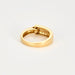 Bague 49 GUY LAROCHE - Bague ceinture or jaune et diamants 58 Facettes GU109