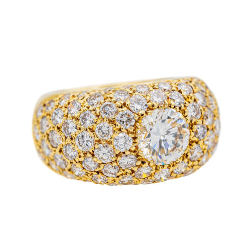 Bague 52 Bague Cocktail Or jaune Diamant 58 Facettes 3349320CN