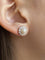 Boucles d'oreilles Boucles d'oreilles en or blanc 18k perles et diamants 58 Facettes