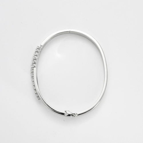 Bracelet Bracelet or gris et diamants 58 Facettes