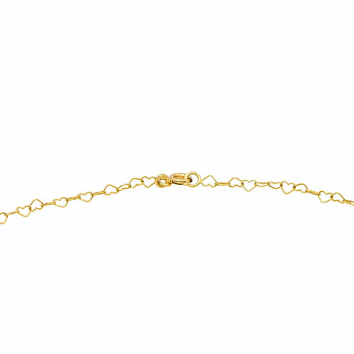 Collier collier cœur Or jaune 58 Facettes 2643425CN