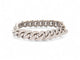Bracelet bracelet EDOUARD NAHUM gourmette diamants 3.12ct en or blanc 18k 58 Facettes 269762