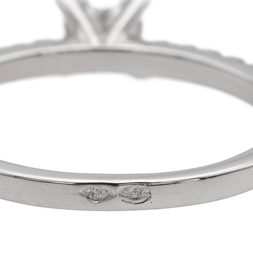 Bague 53 Bague Solitaire Or blanc Diamant 58 Facettes 578719RV