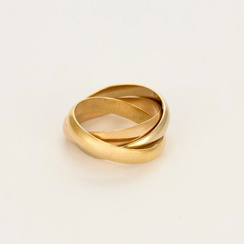 Cartier - Must de - Trinity - Alyans üç altın. Klasik model 