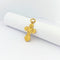 Pendentif Pendentif croix or jaune 58 Facettes 30077