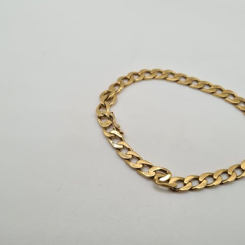 Bracelet Bracelet or jaune 18 carats 58 Facettes