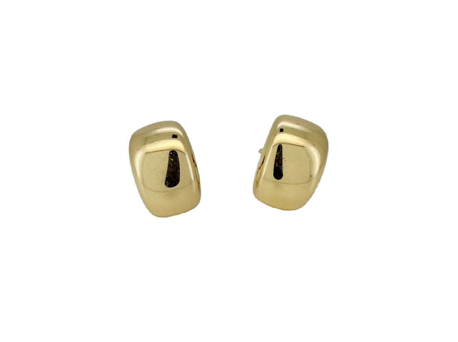 Boucles d'oreilles CARTIER - Boucles d'oreilles bombées en or jaune 58 Facettes