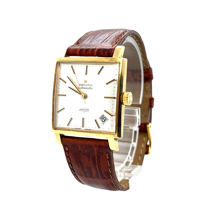 ZENITH - Vintage automatic yellow gold watch