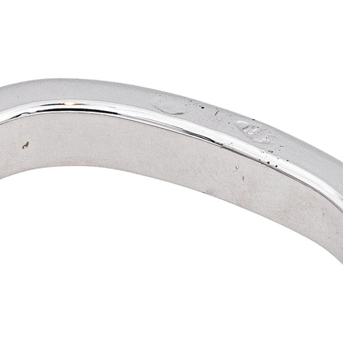 Bague 47 Bague Demi alliance Or blanc Diamant 58 Facettes 4608578CN